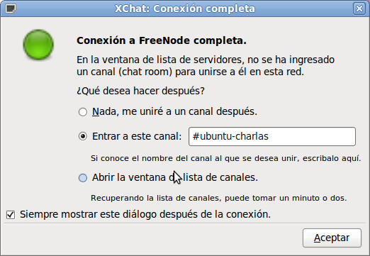 Xchat Canal 1