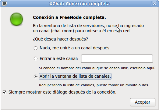 Xchat lista 1